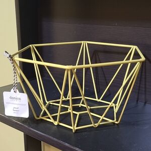 Danica Jewel Geometric Wire Basket